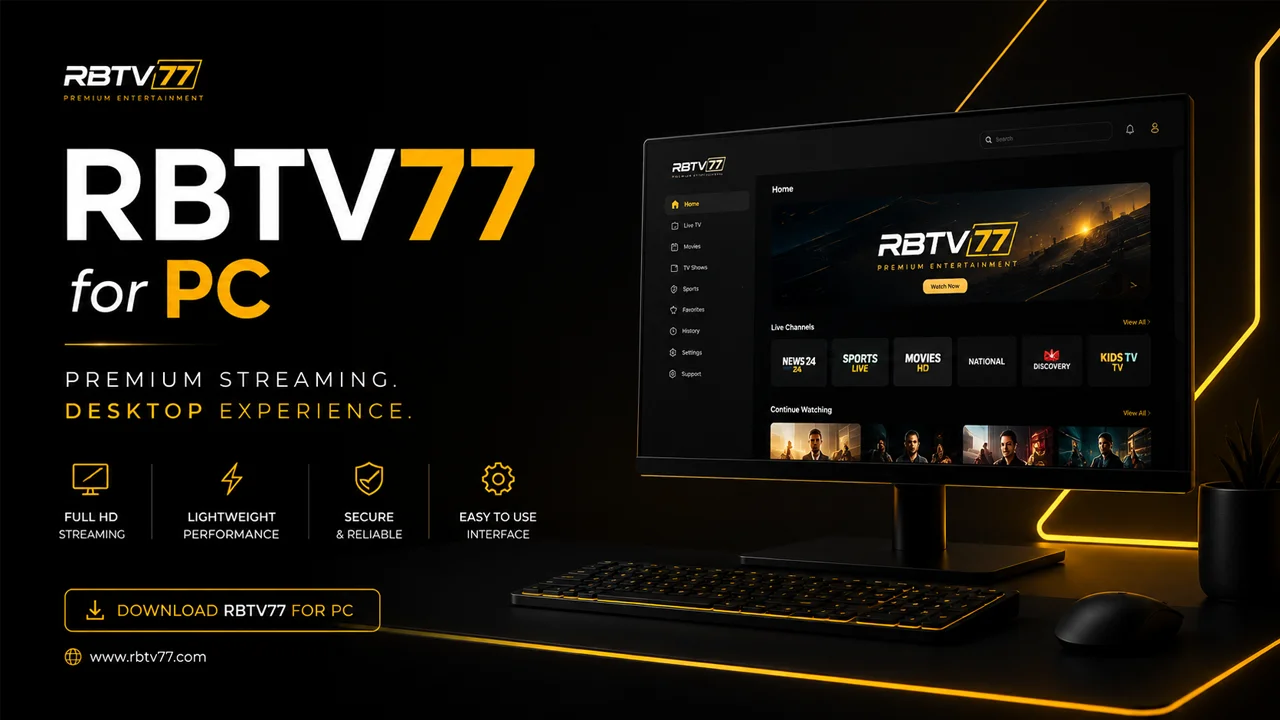 RBTV77 for PC Watch Live Sports